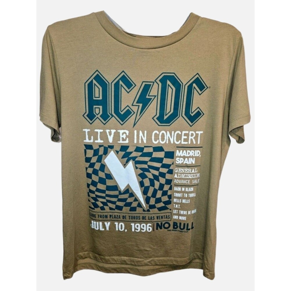 AC/DC Live in Concert Madrid 1996 T-Shirt - Size Large, Non Vintage